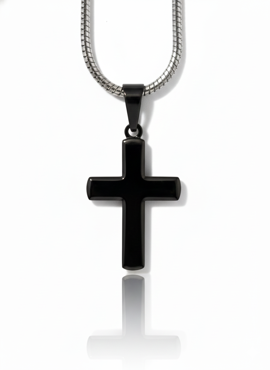Black Cross Chain