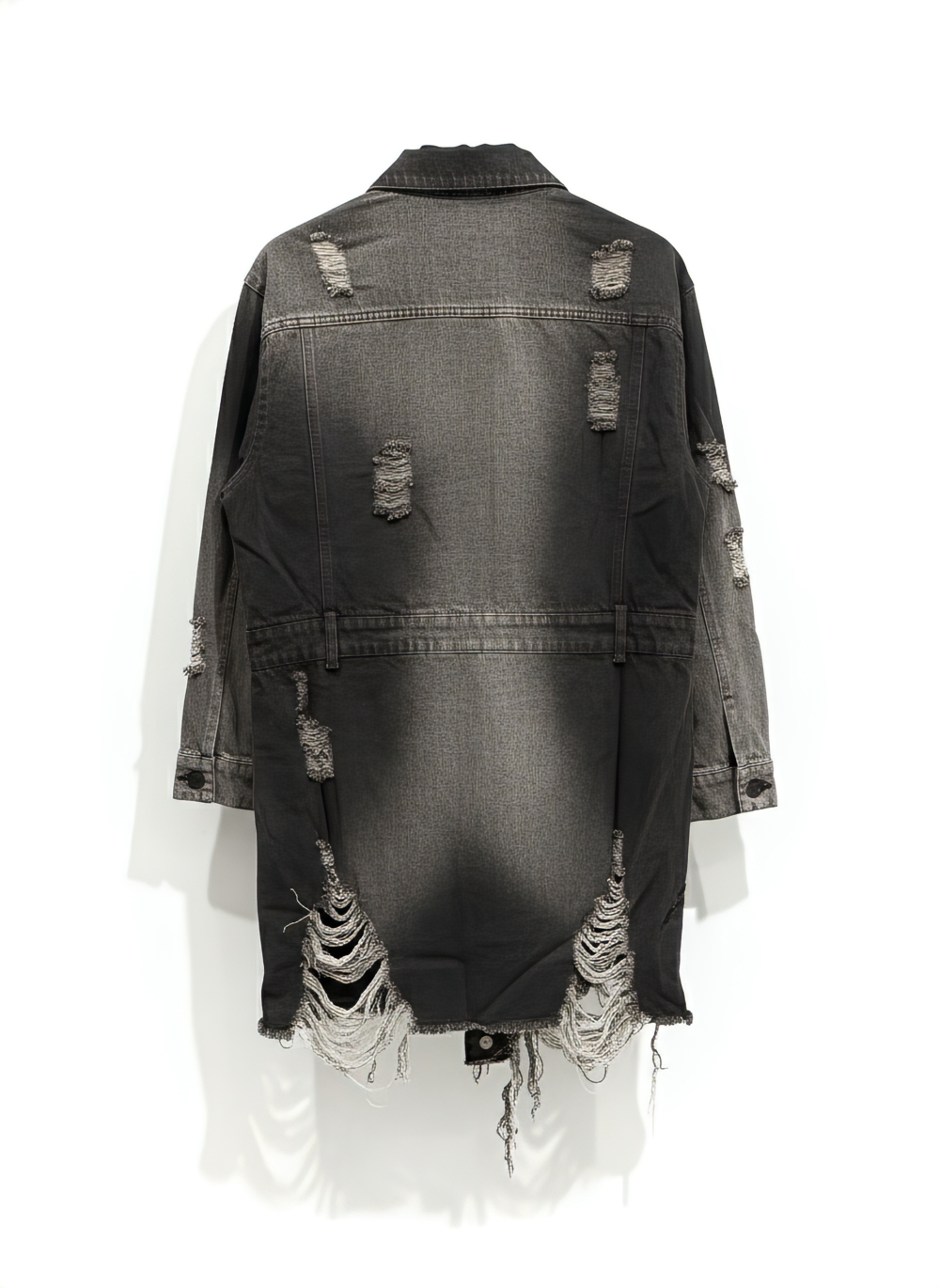 Distressed Denim Jacket