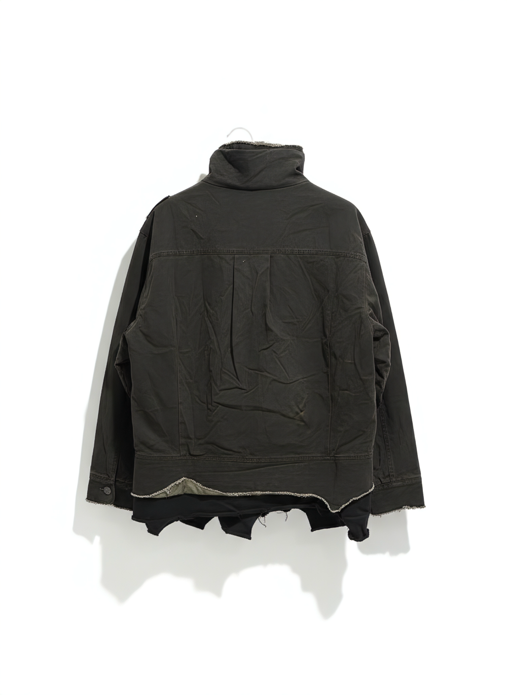 Layered Canvas Utility Jacket