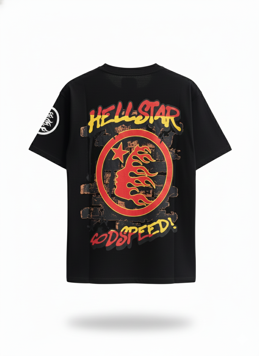 Race Printed Graphic T-Shirt