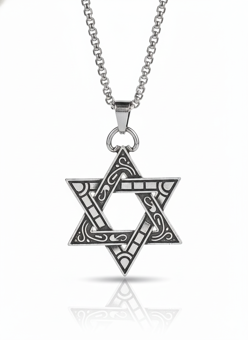 Patterned Star Chain