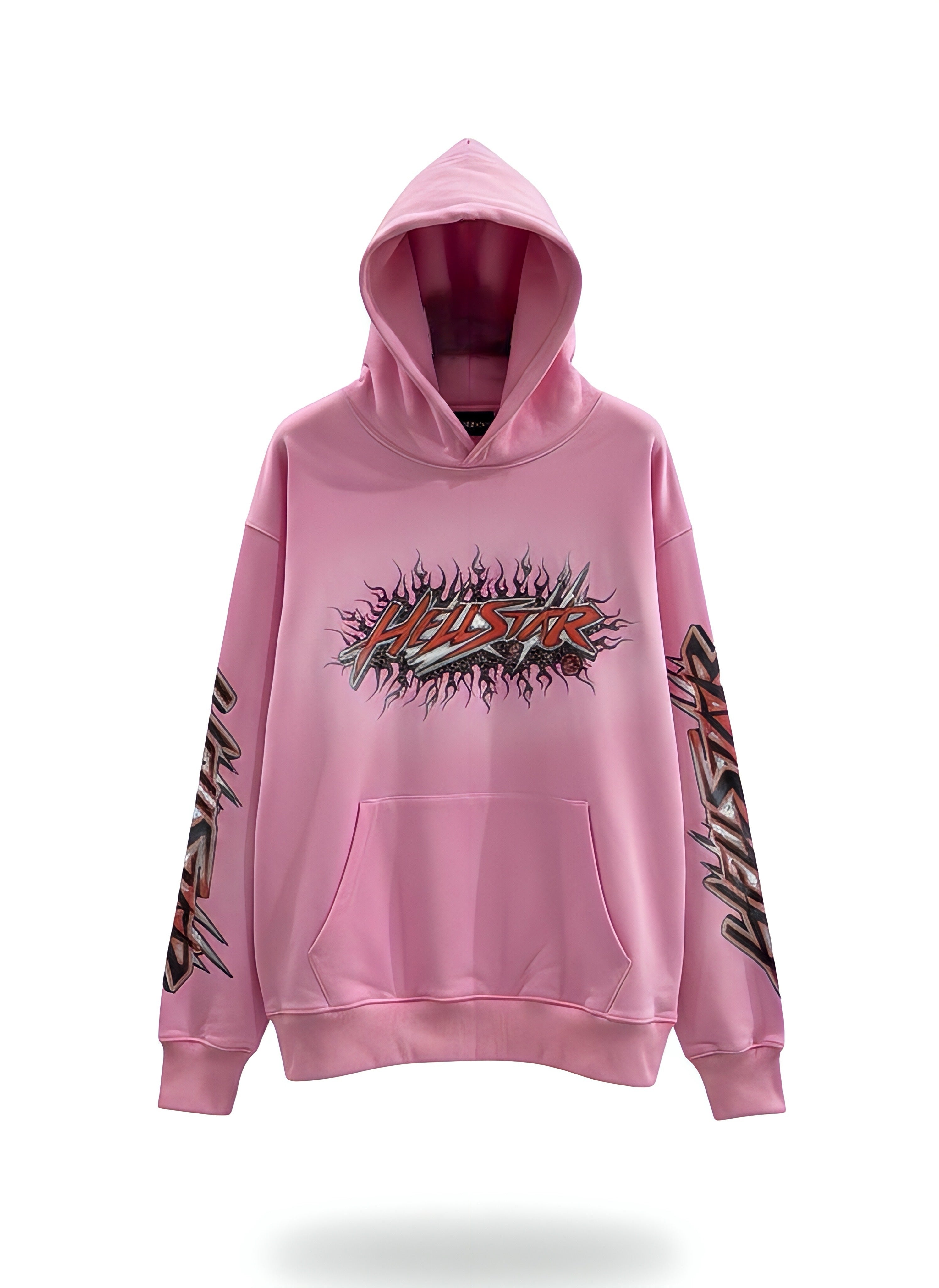 Printed Relaxed Fit Hoodie