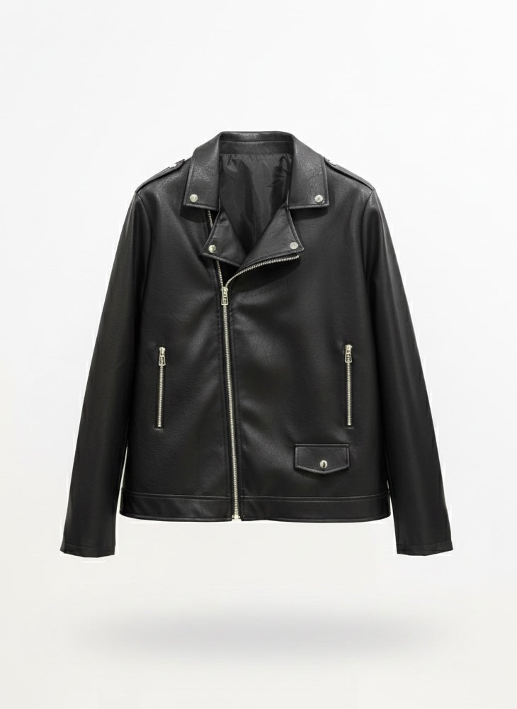 Leather Biker Jacket