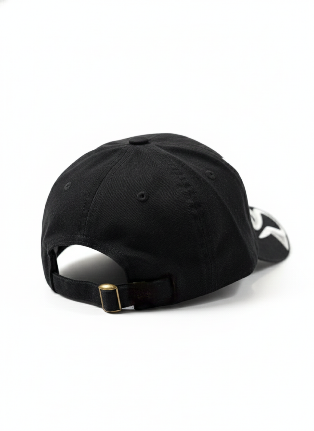 Embroidered Flame Cap