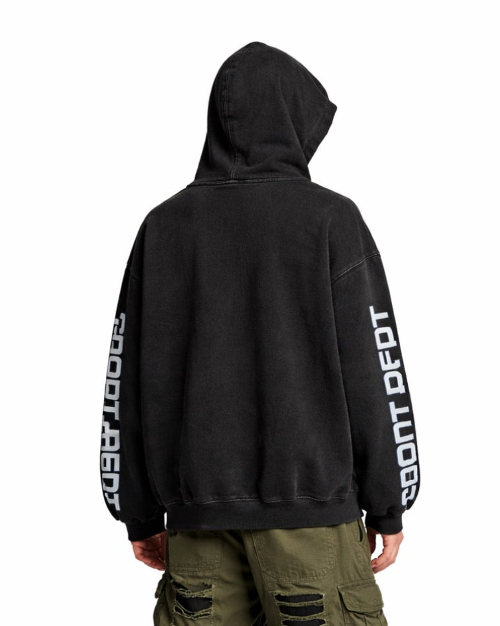 Oversized Printed Hoodie