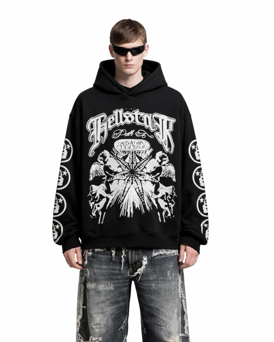 Graphic Print Hoodie